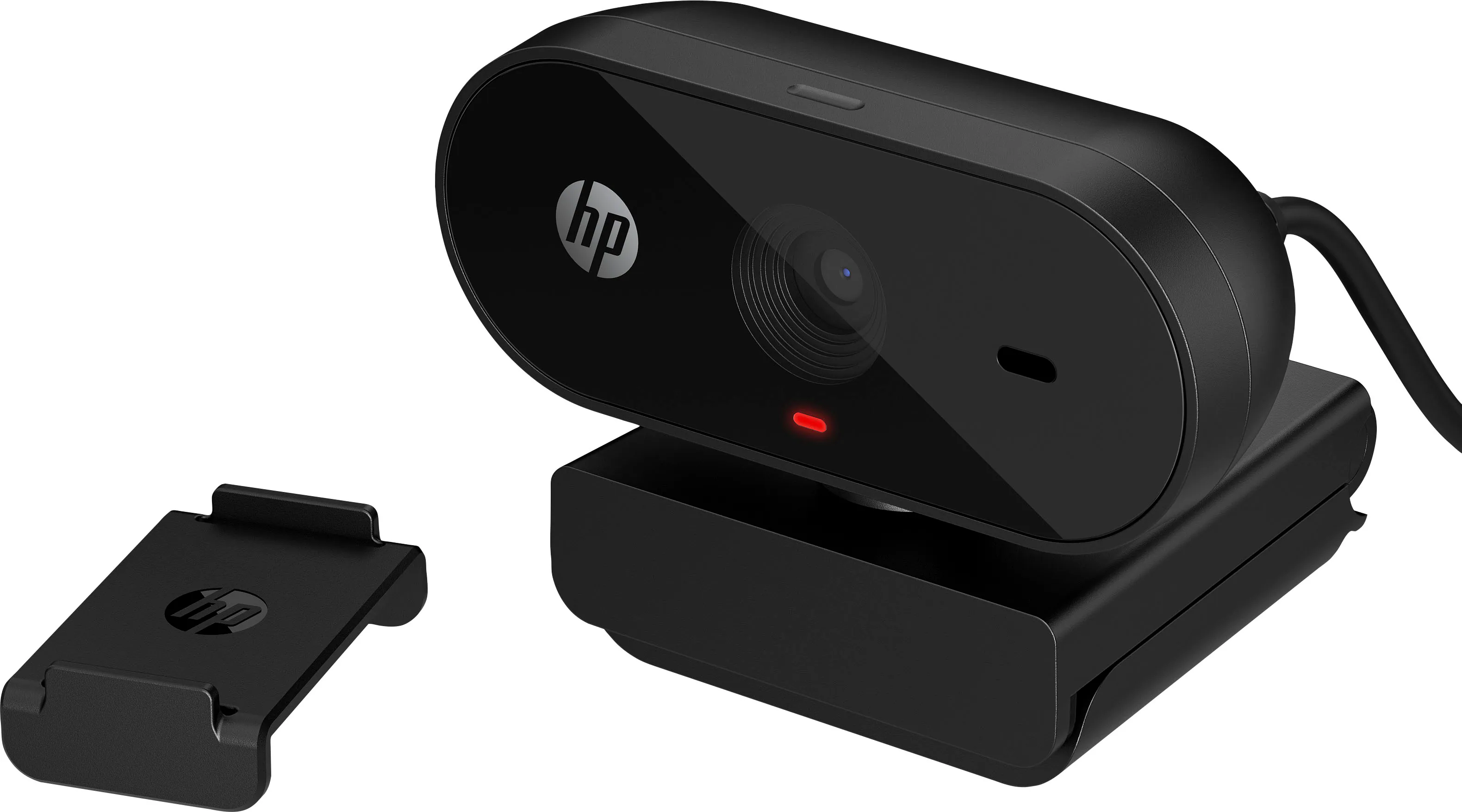 Alt View 15. HP - 320 Full HD 1080p Webcam for Laptops and Chromebooks - Black.