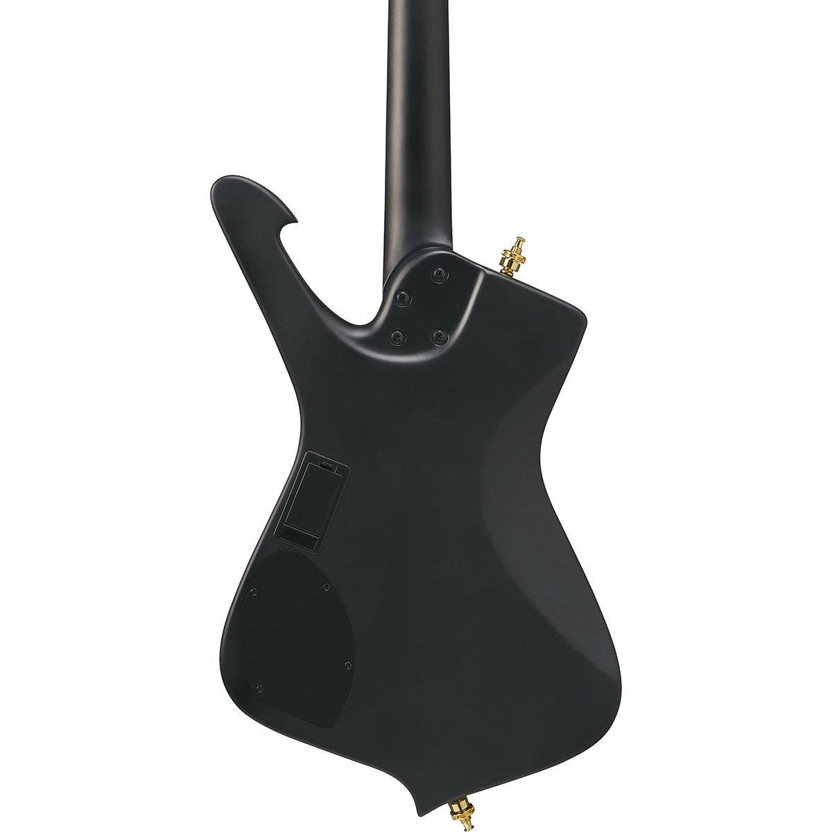Alt View 4. Ibanez - Ibanez ICB Series ICB620 Electric Bass Guitar, Black Flat.