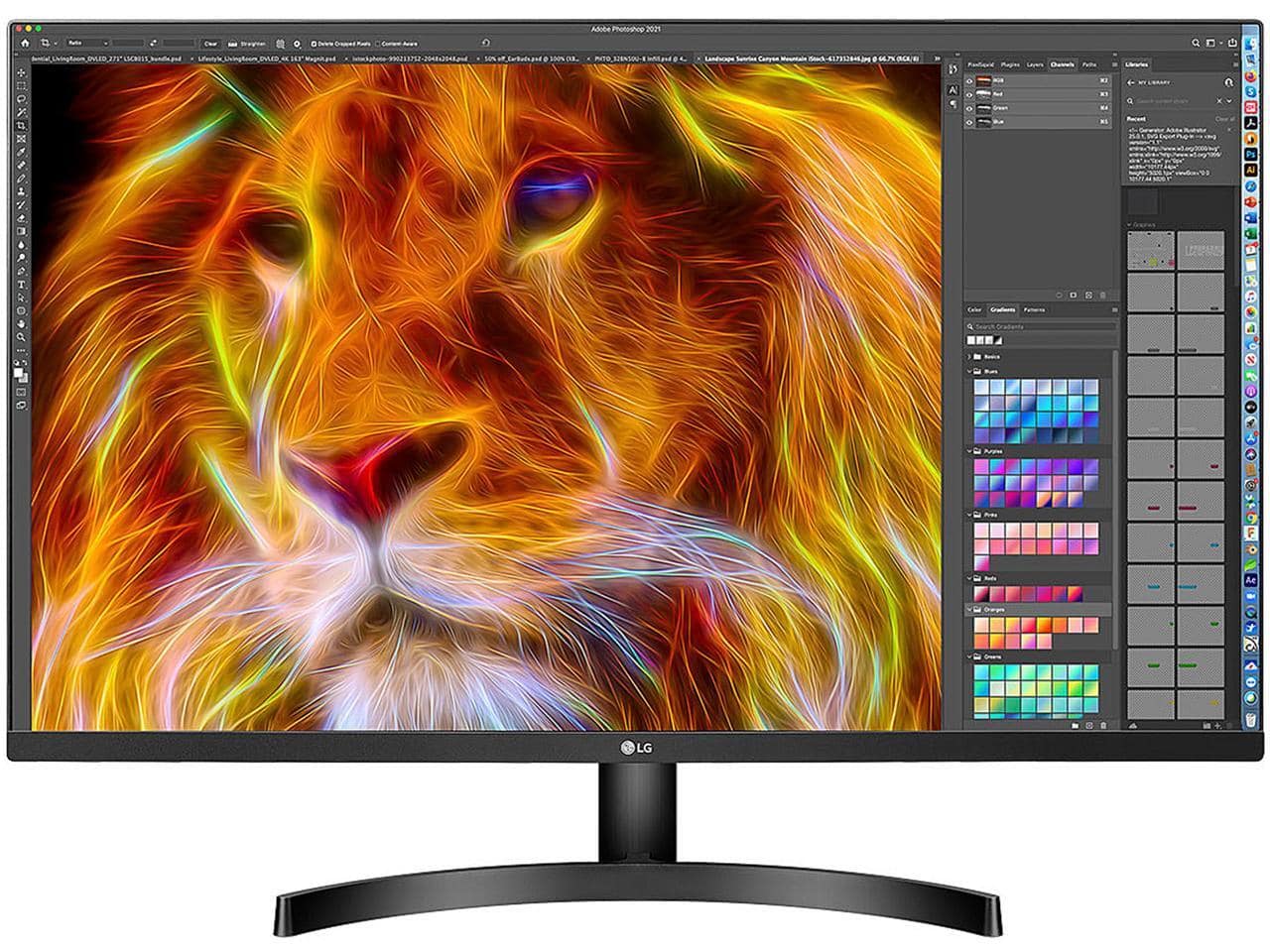 LG - 31.5" 32BN50U-B 4K UHD HDR10 FreeSync Monitor - Black