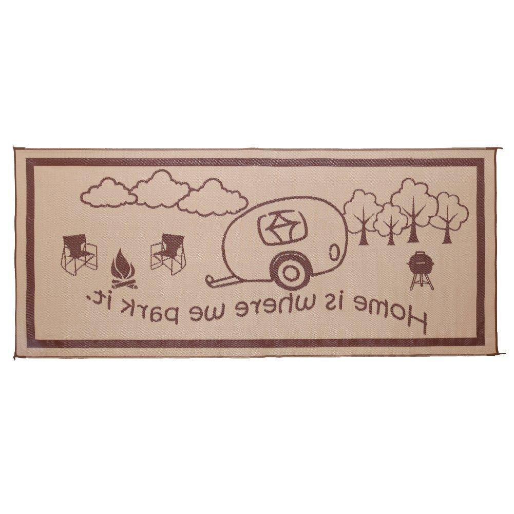 Home is where the campfire is.