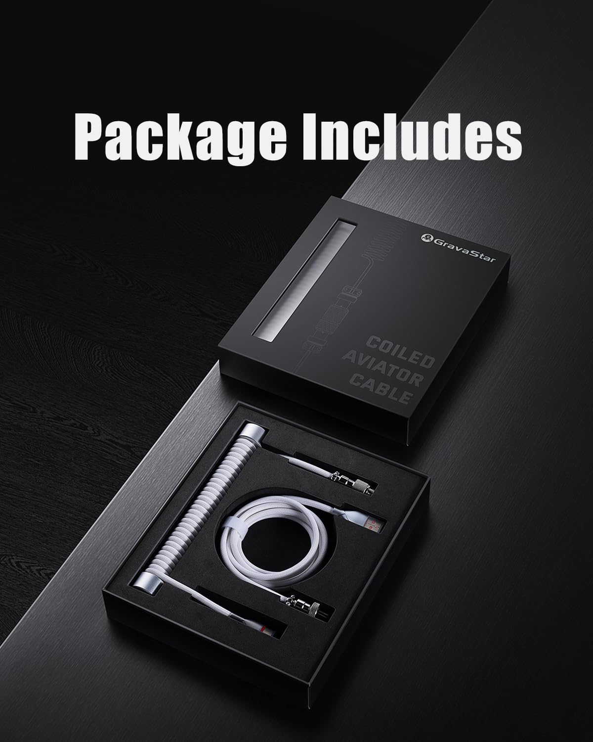 Package Includes

GravaStar AVIATOR COILED CABLE