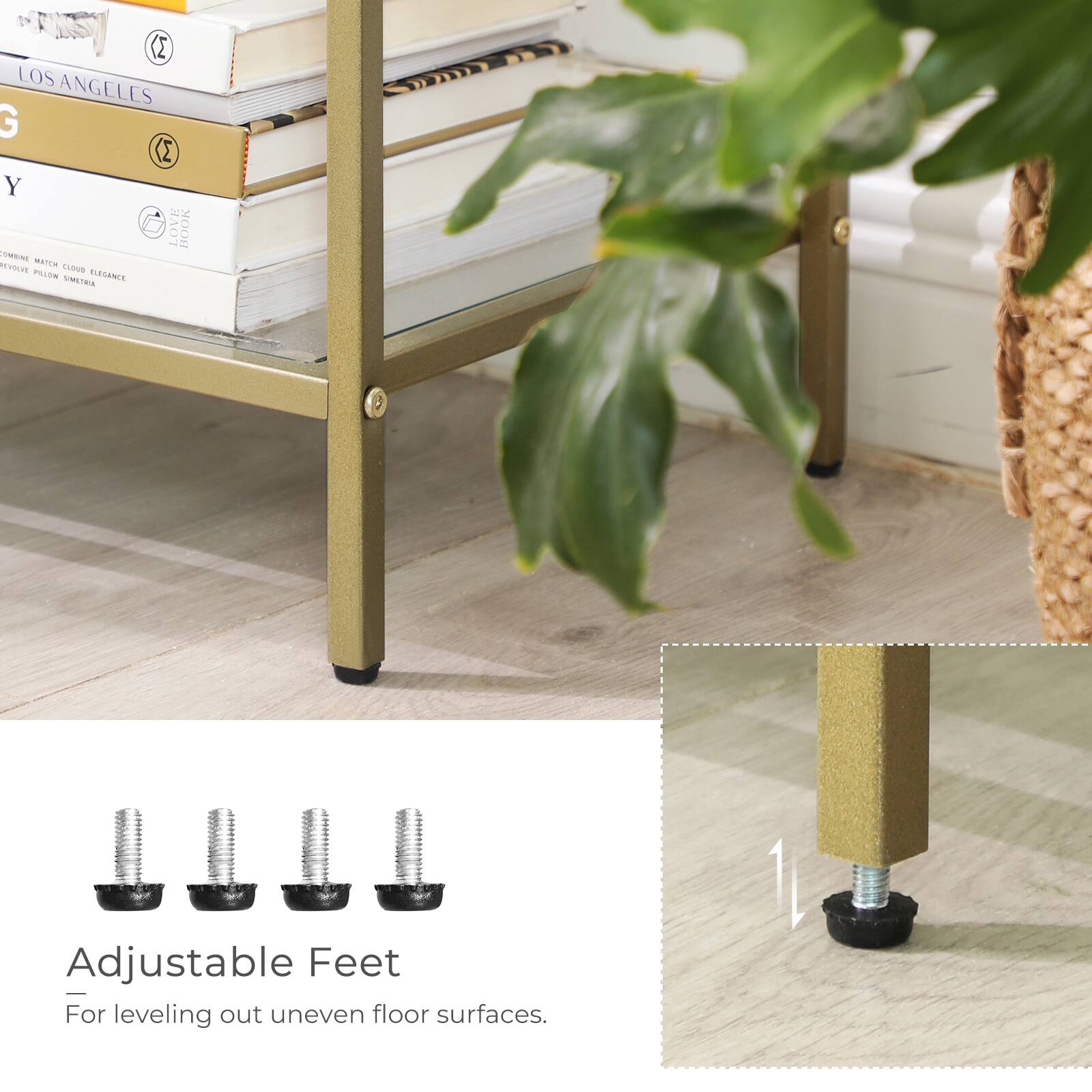 LOS ANGELES  
G  
Y  
LOVER  
COMBINE MATCH CLOUD ELEGANCE  
EVOLVE PILLOW SIMETRIA  

Adjustable Feet  
For leveling out uneven floor surfaces.