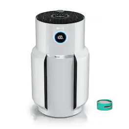Shark - NeverChange Air Purifier MAX, 5-Year Filter Life, 1400 sq. Ft - White