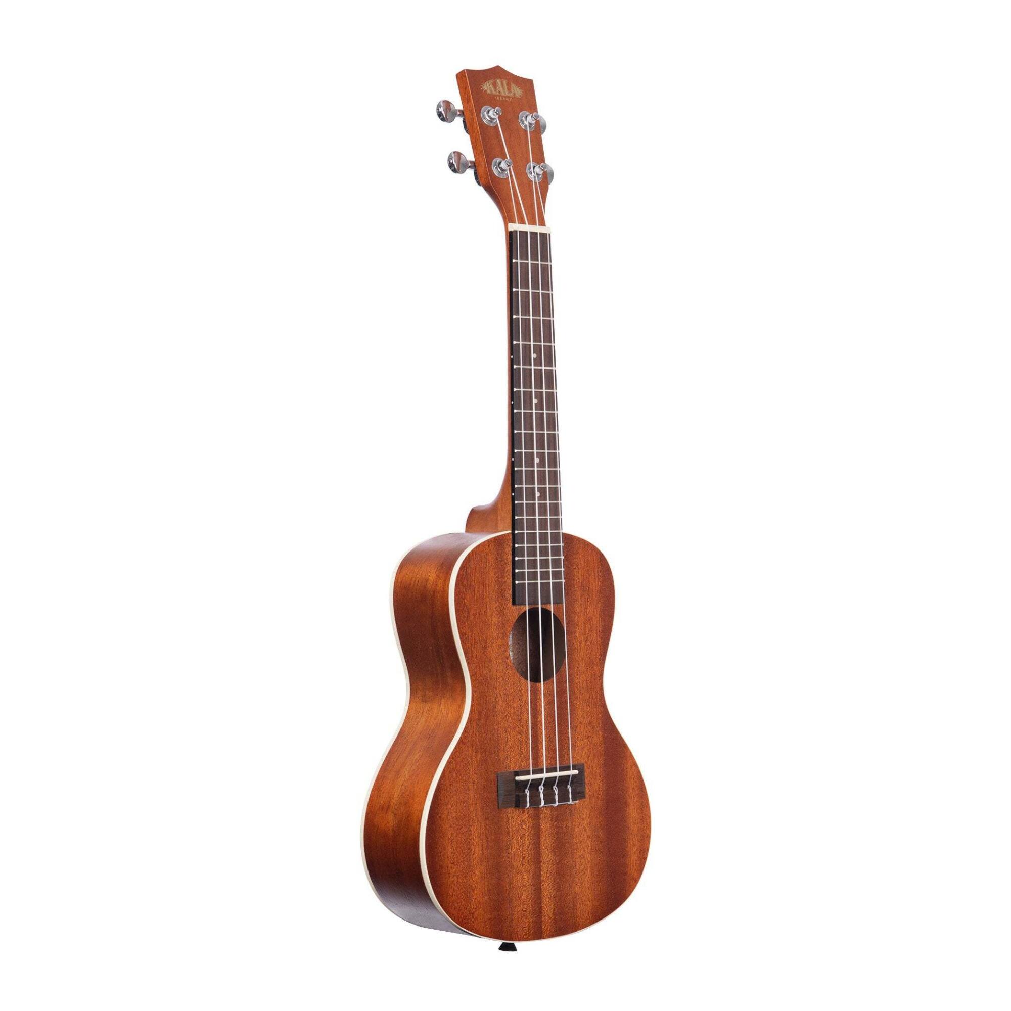 Angle. Kala - Kala KA-C 4-String Mahogany Concert Ukulele.