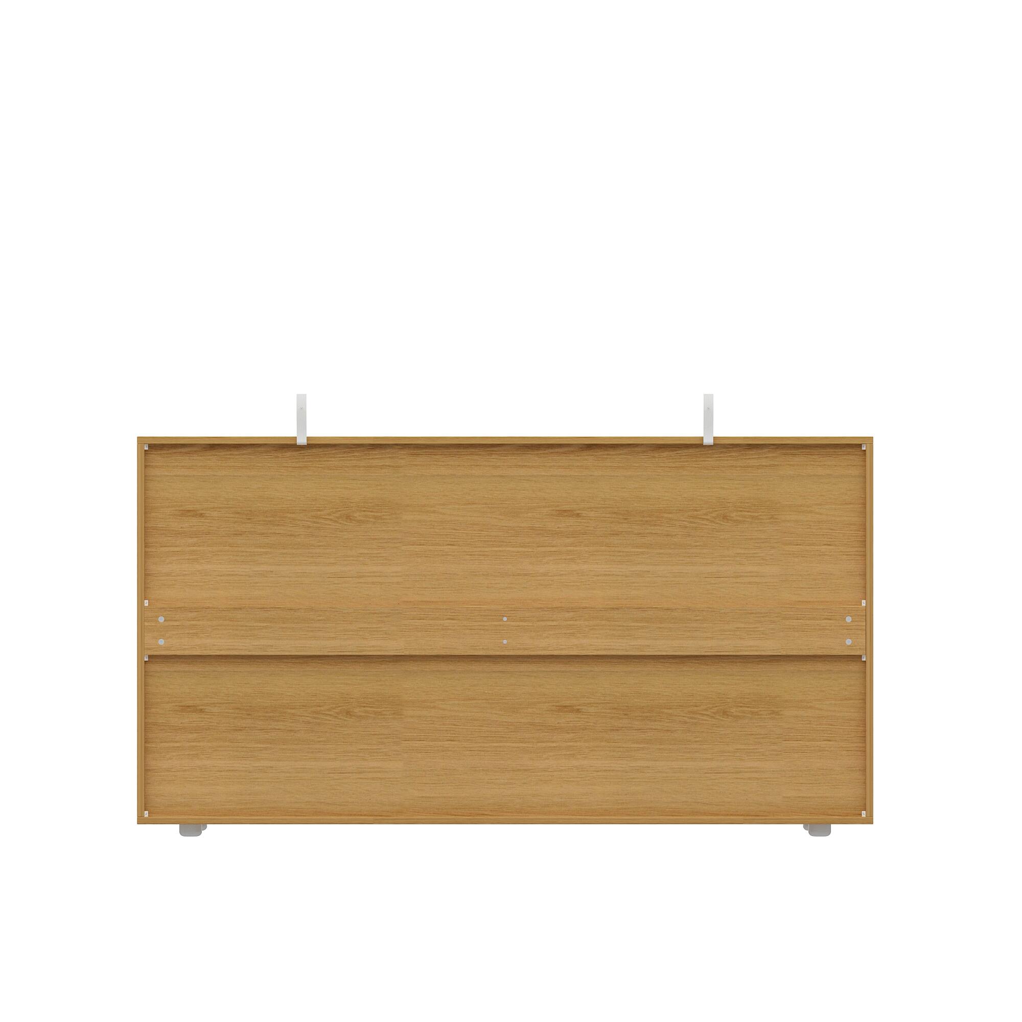 Back. FUFU & GAGA - FUFU&GAGA 6 - Drawer Horizontal Dresser – Natural Wood, Versatile Home Storage - Wooden.