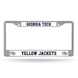 Rico Industries - Georgia Tech Yellow Jackets Chrome Metal License Plate Frame - Multi