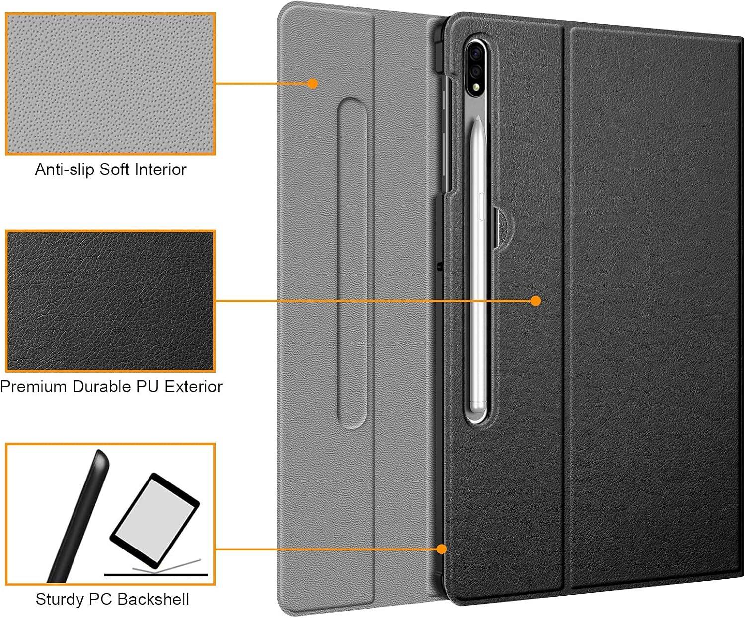 Anti-slip Soft Interior  
Premium Durable PU Exterior  
Sturdy PC Backshell