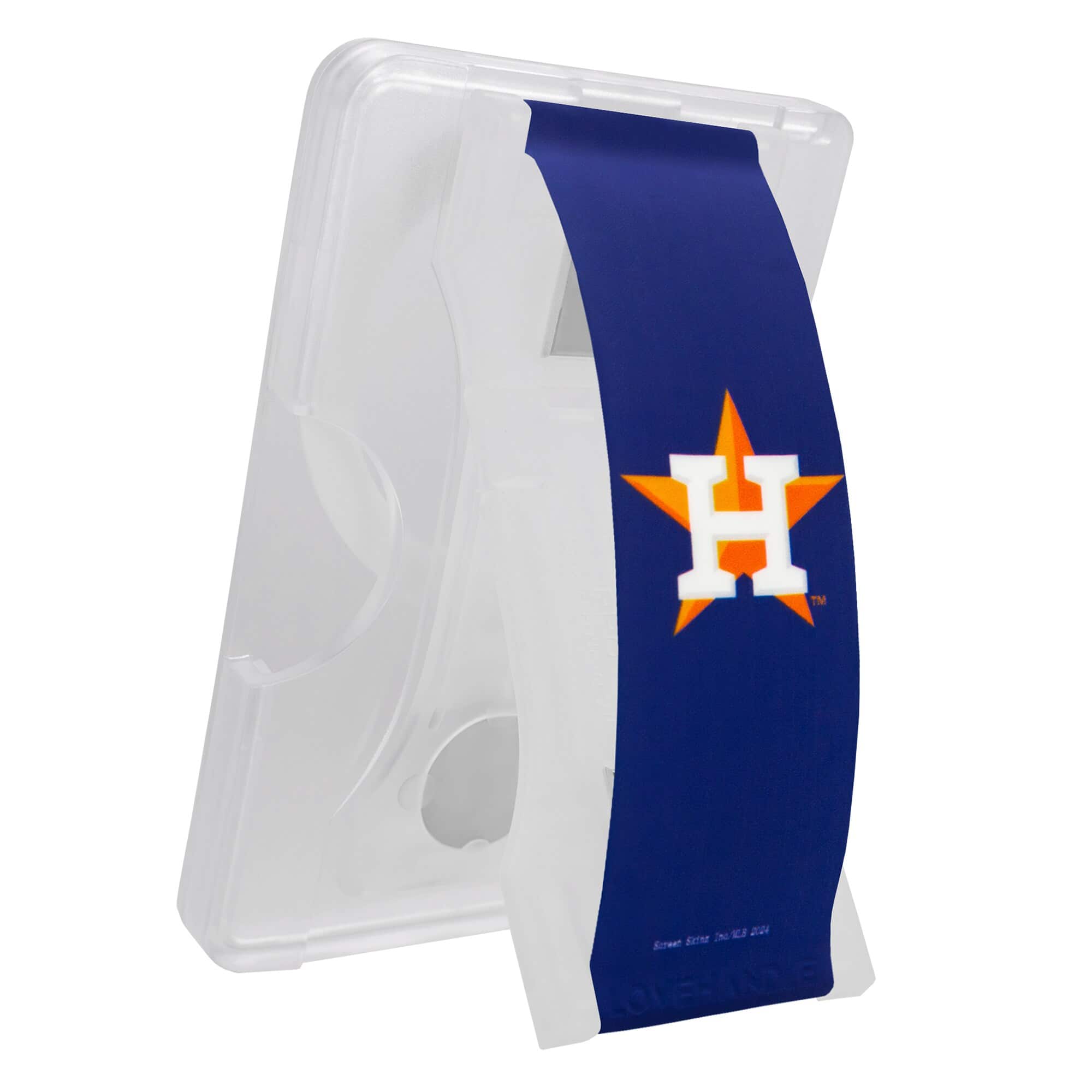 Screen Skinz - Houston Astros MagSafe Wallet Phone Grip - Multicolor