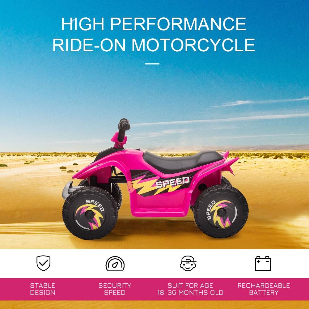HIGH PERFORMANCE RIDE-ON MOTORCYCLE

SPEED
SPEED SPEED
STABLE DESIGN
SECURITY SPEED
SUIT FOR AGE 18-36 MONTHS OLD
RECHARGEABLE BATTERY