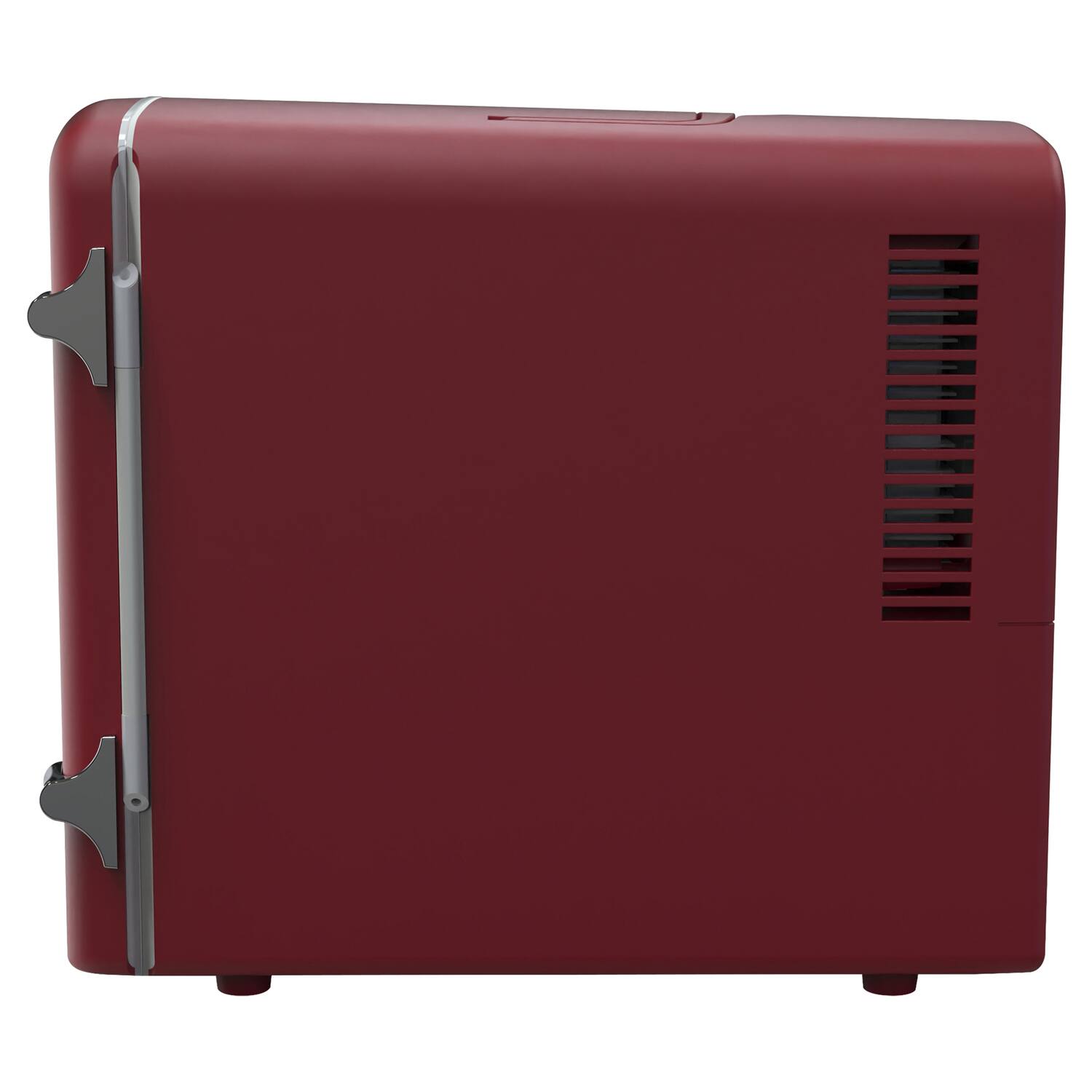 Back. Frigidaire - 0.5 Cu Ft Retro Portable Mini Fridge - Red.