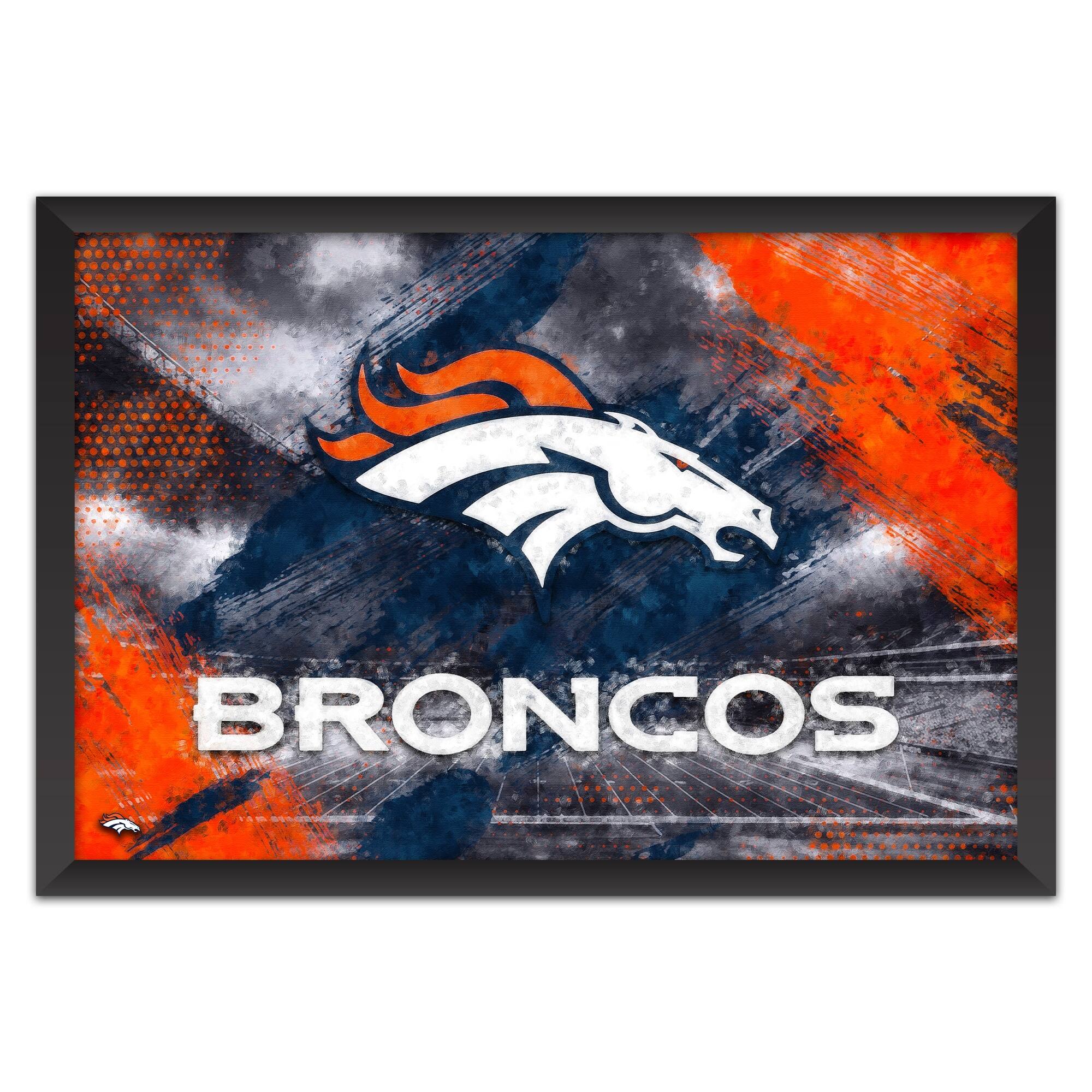14" x 20" Brush Stroke Logo Framed Art Print