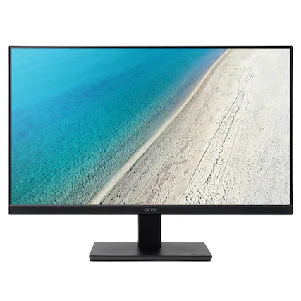 Front. Acer - Vero E3 22" Monitor FullHD 1920x1080 100Hz IPS 4ms 250Nit HDMI Display - Black.