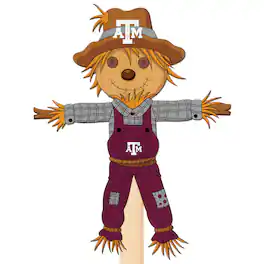 Fan Creations - Texas A&M Aggies 12" Scarecrow Yard Stake - Multicolor