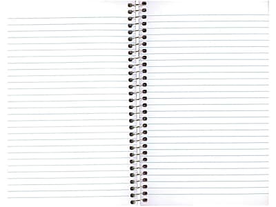 Alt View 1. Xtreme - Kolor Kraft 3-Subject Notebooks, 6" x 9.5", College Ruled, 150 Sheets - Blue.