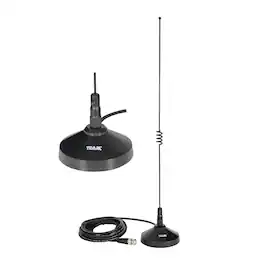 Tram - Amateur Dual-Band Magnet Antenna with BNC-Male Connector - Black