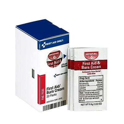 SmartCompliance - First Aid Only Refill Burn Cream, 20/Box - Multicolor price history on PriceWatchPro