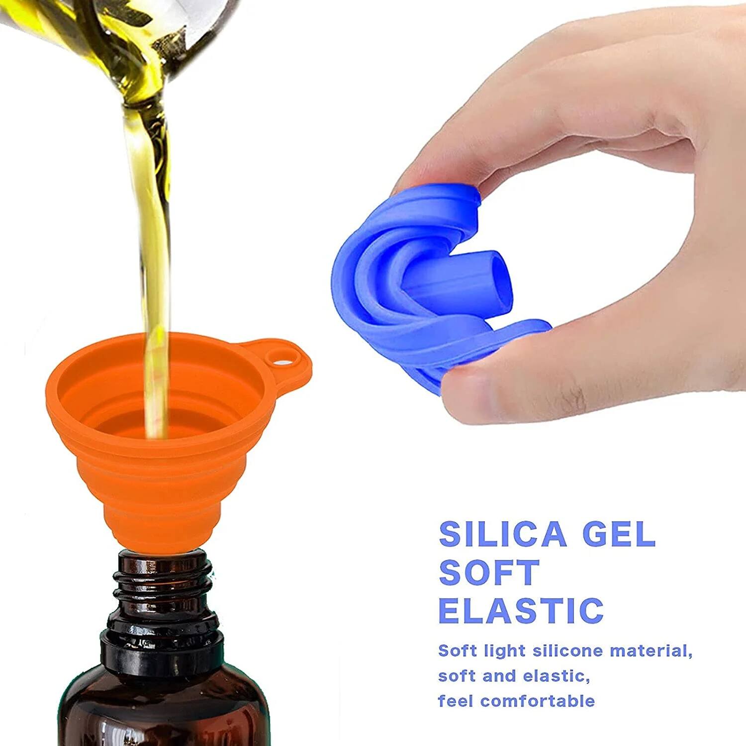 SILICA GEL  
SOFT ELASTIC  

Soft light silicone material, soft and elastic, feel comfortable