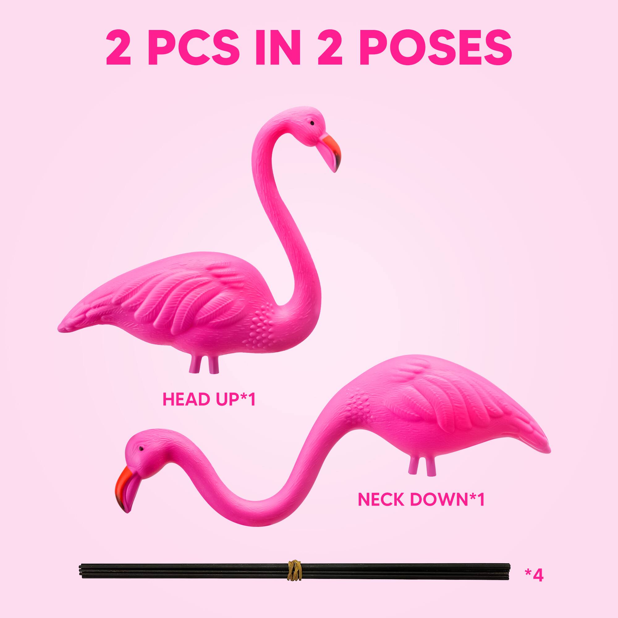 2 PCS IN 2 POSES  
HEAD UP*1  
NECK DOWN*1  
*4