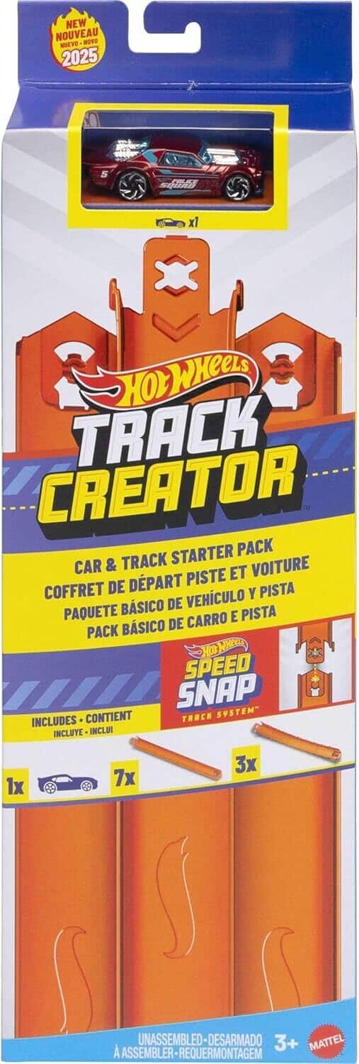 Mattel - Hot Wheels Track Creator Track & Car Starter Pack - Collectibles - Multicolor