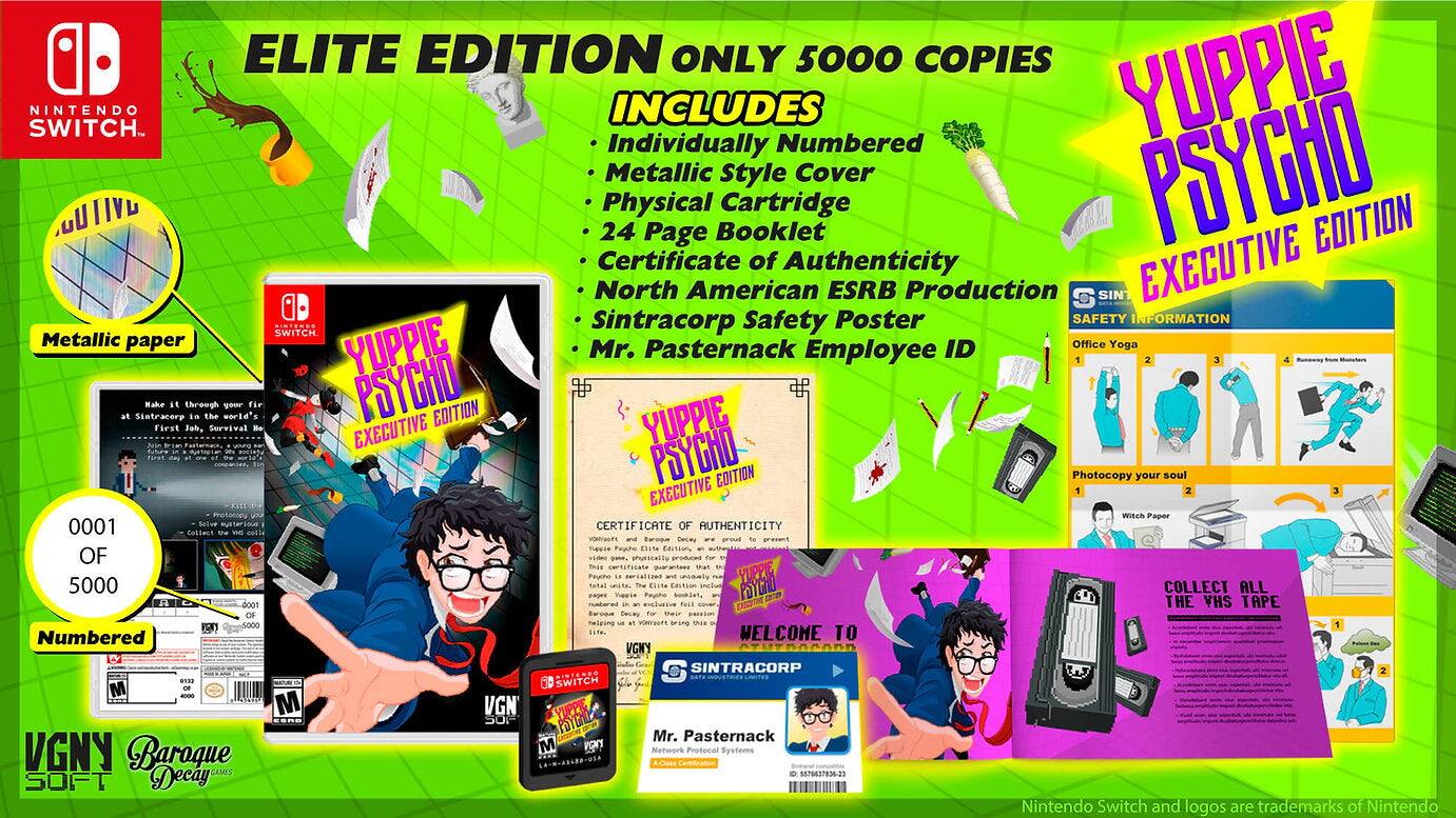 Yuppie Psycho: Executive Edition Elite Edition [Nintendo Switch