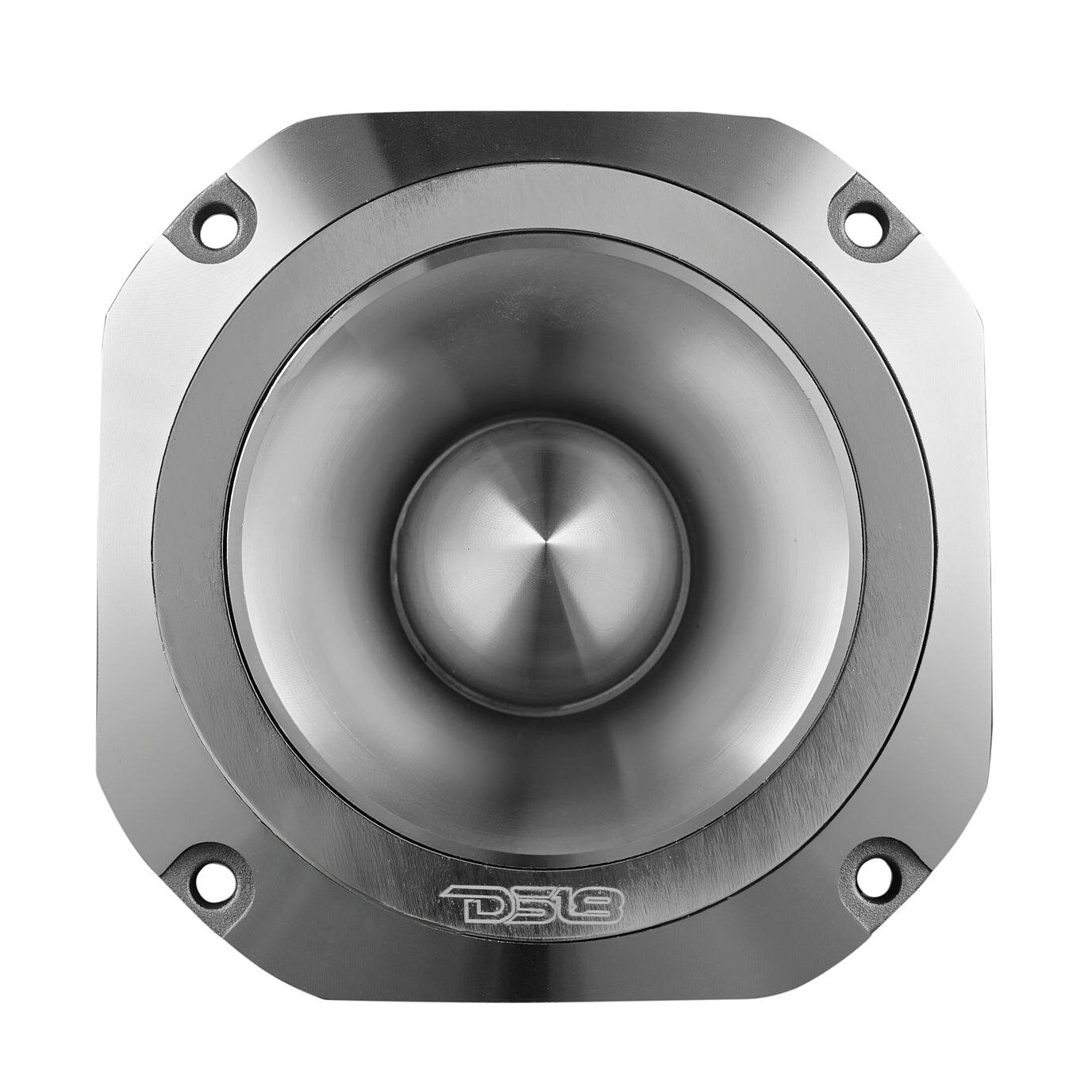 Alt View 2. DS18 Audio - PRO-TW 4" Super Bullet Tweeter, 200W RMS 4-Ohm - Silver.