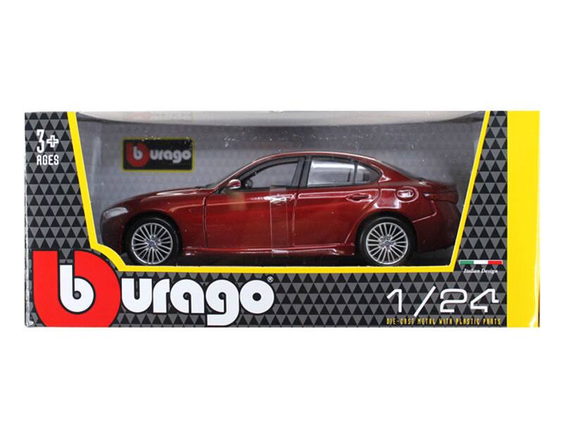 3+ AGES b urago burago Design 1/24 DIE-CAST METAL WITH PLASTIC PARTS