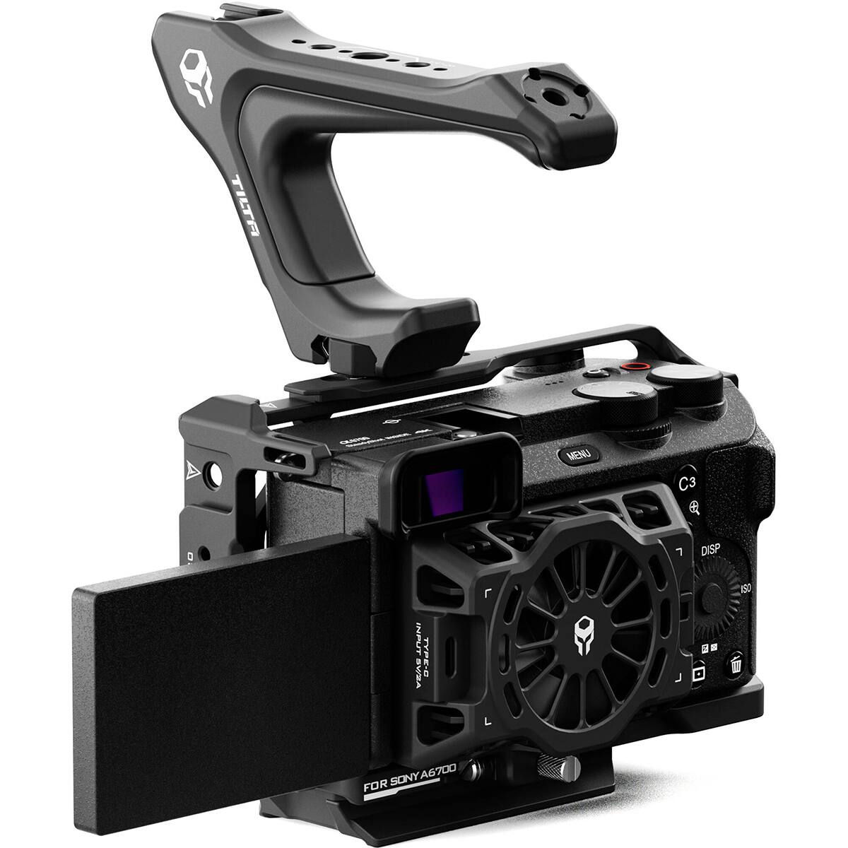 TILTA MENU C3 Q7 DISP 50 INPUT SVSA TYPE-D 1 - SONY A6700 FOR