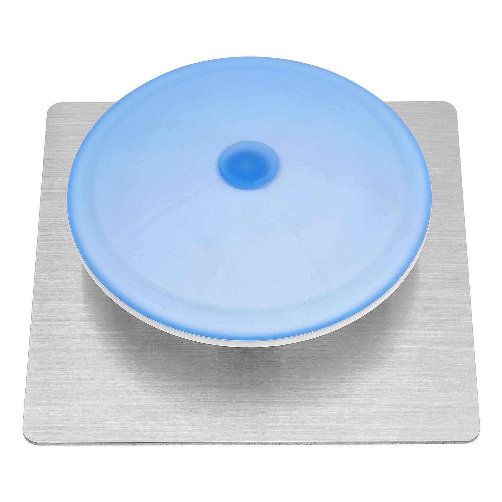 VEVOR - Pond Aerator Air Diffuser, 8 in Durable Silicone Lake Aeration Diffuser with Weighted Base, Outdoor Pond Aeration Syetem - Blue