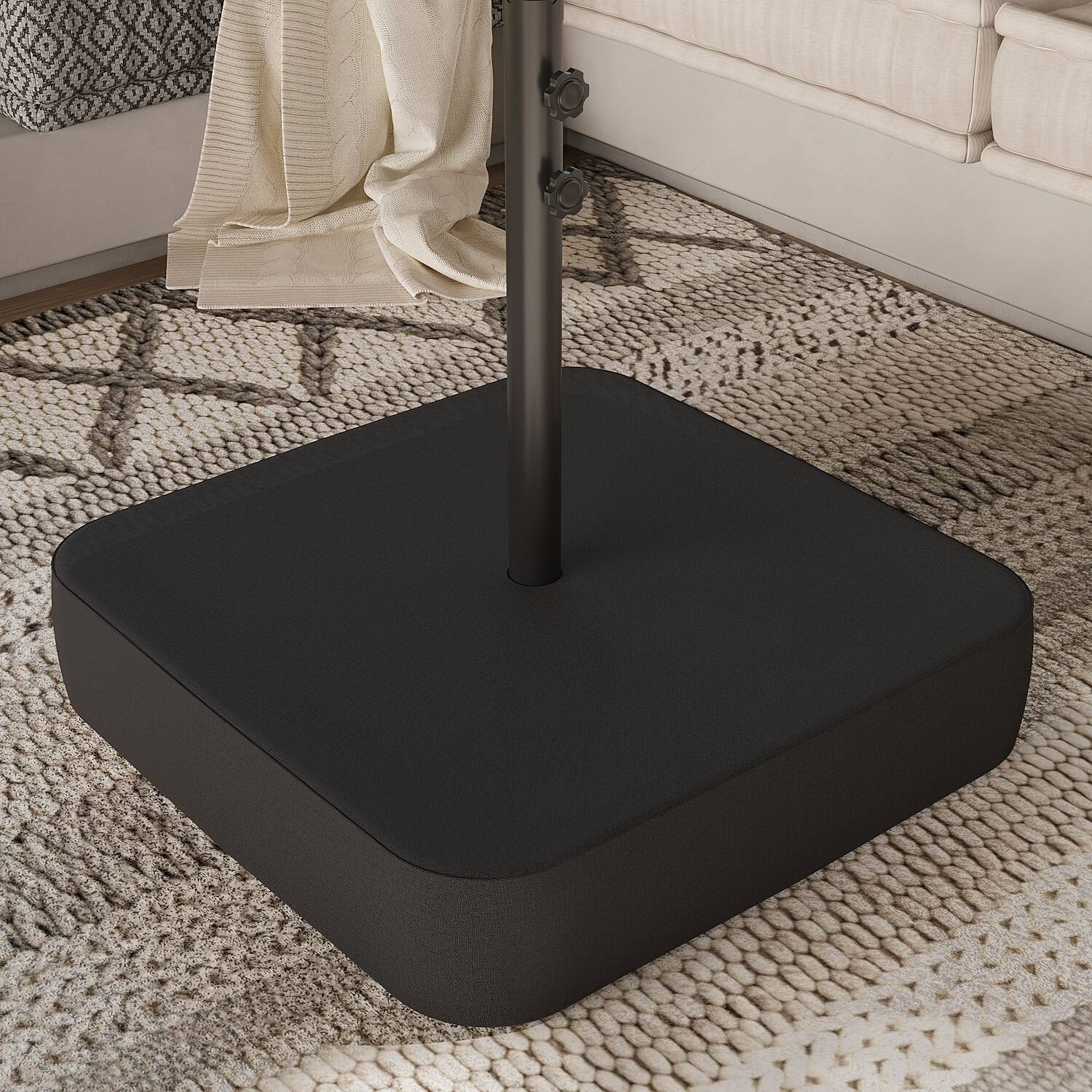 Alt View 1. FUFU & GAGA - FUFU&GAGA Extra - Large Patio Umbrella: Ultimate Shade for Outdoor Spaces - Dark Blue.