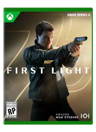 XBOX SERIES X
007 FIRST LIGHT
RATING PENDING
COTE en ATTENTE
RP
ESRB
AMAZON MGM STUDIOS
i0i - RP (Rating Pending)