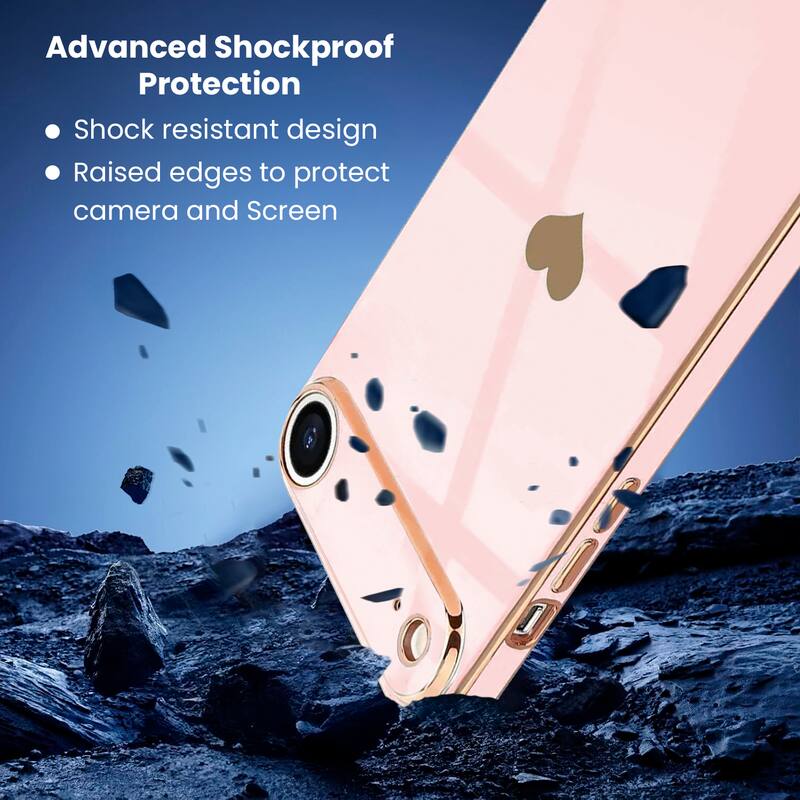 Advanced Shockproof Protection

- Shock resistant design
- Raised edges to protect camera and Screen