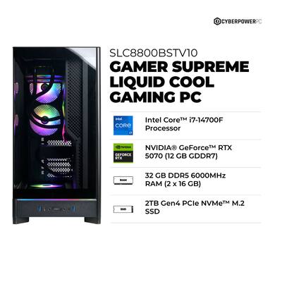 CyberPowerPC Gamer Supreme Gaming Desktop Intel Core i7