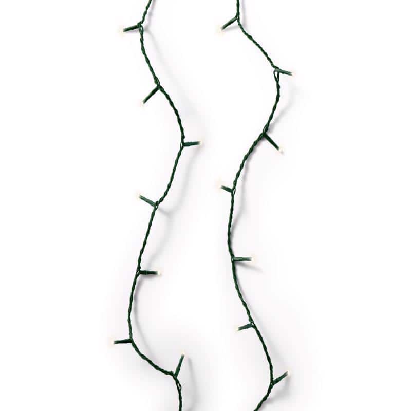 Celebrations - Gold LED /Warm White 250 ct Christmas Lights 61.35 ft - Clear