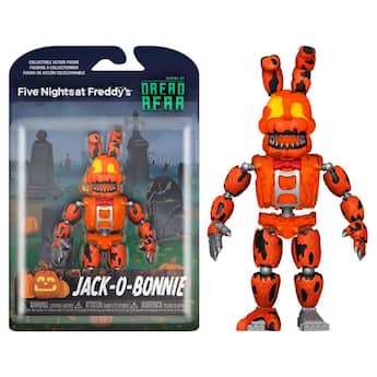 Funko Five Nights at Freddys 5 Inch Action Figure | Jack o Bonnie Funko Five Nights at Freddys 5 Inch Action Figure | Jack o Bonnie