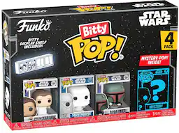 FUNKO Bitty POP!: Star Wars: The Empire Strikes Back S2 - Leia 4-Pack - Collectibles