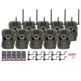 Stealth Cam - Fusion Max 36MP w/ 80ft Detection & Holder 32GB (10 Pack)