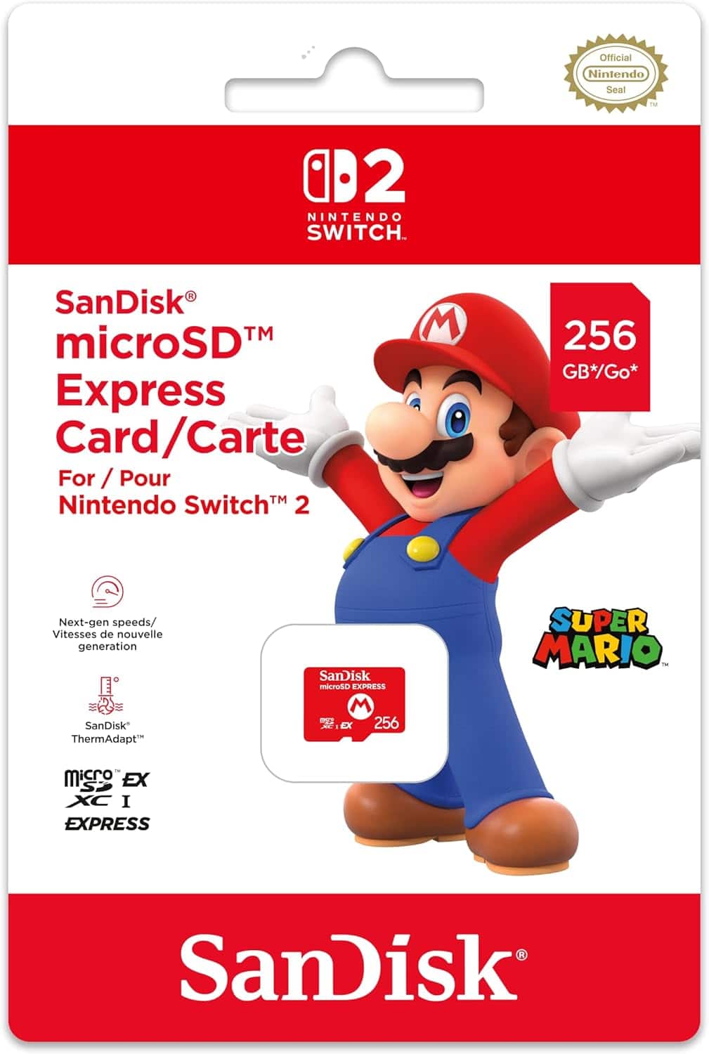 Nintendo - Switch 2 Micro SD...