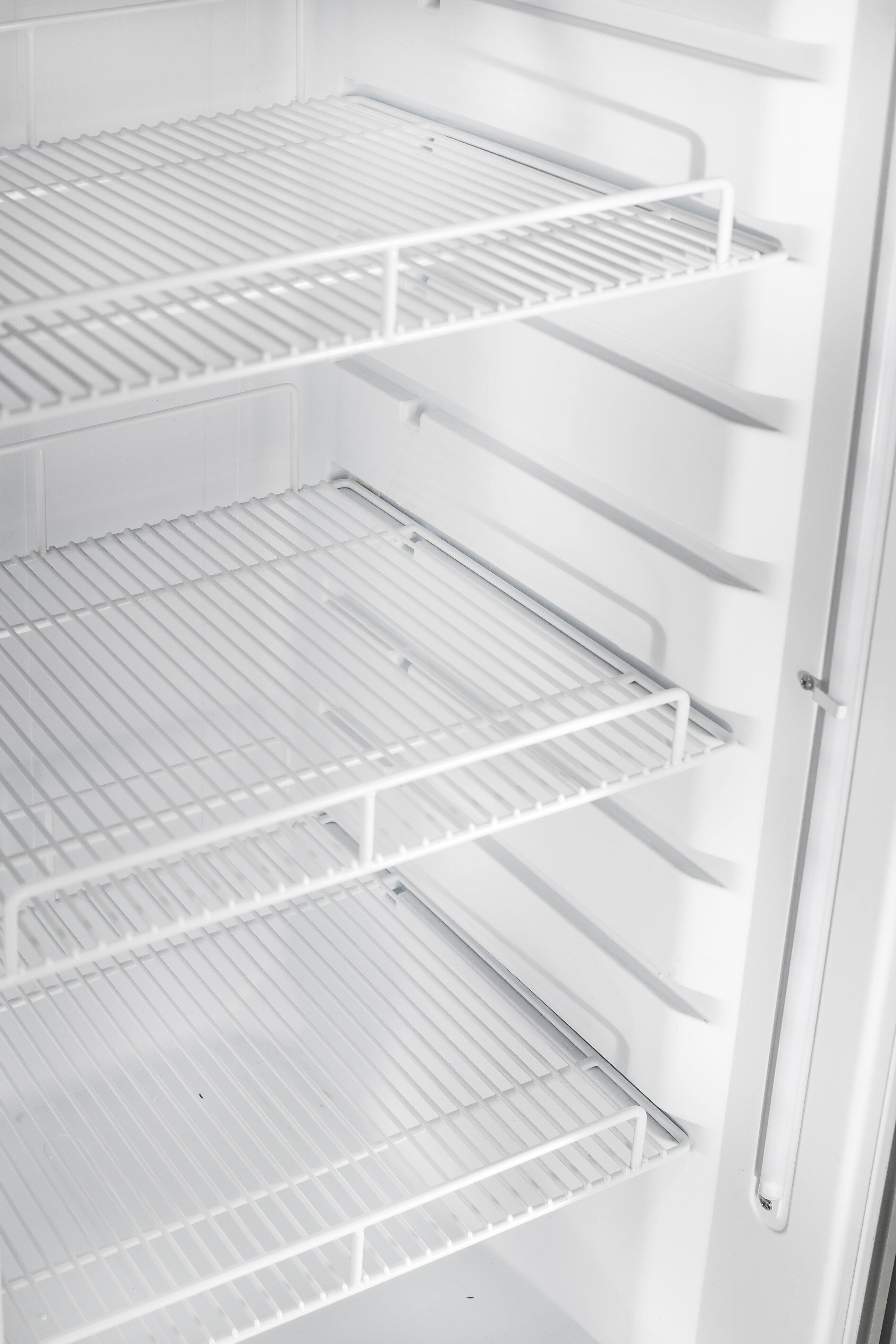 Alt View 4. Equator - Equator Vitlife 12.3 Cu Ft Commercial Glass Door Merchandiser Refrigerator, LED, Adjustable Shelves, Auto Defrost ETL - Black.