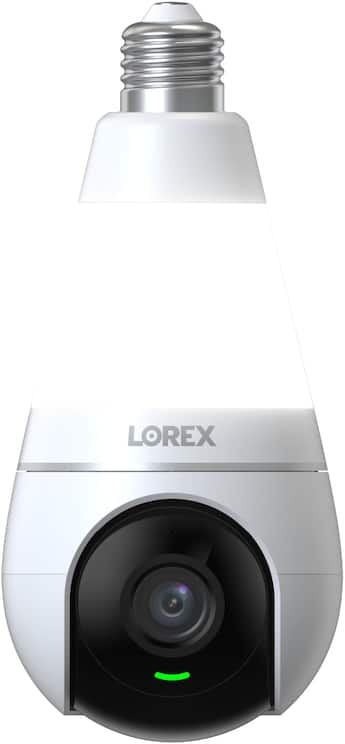 Lorex 2K Wi Fi Smart Lightbulb Camera White - Best Buy Lorex 2K Wi Fi Smart Lightbulb Camera White - Best Buy