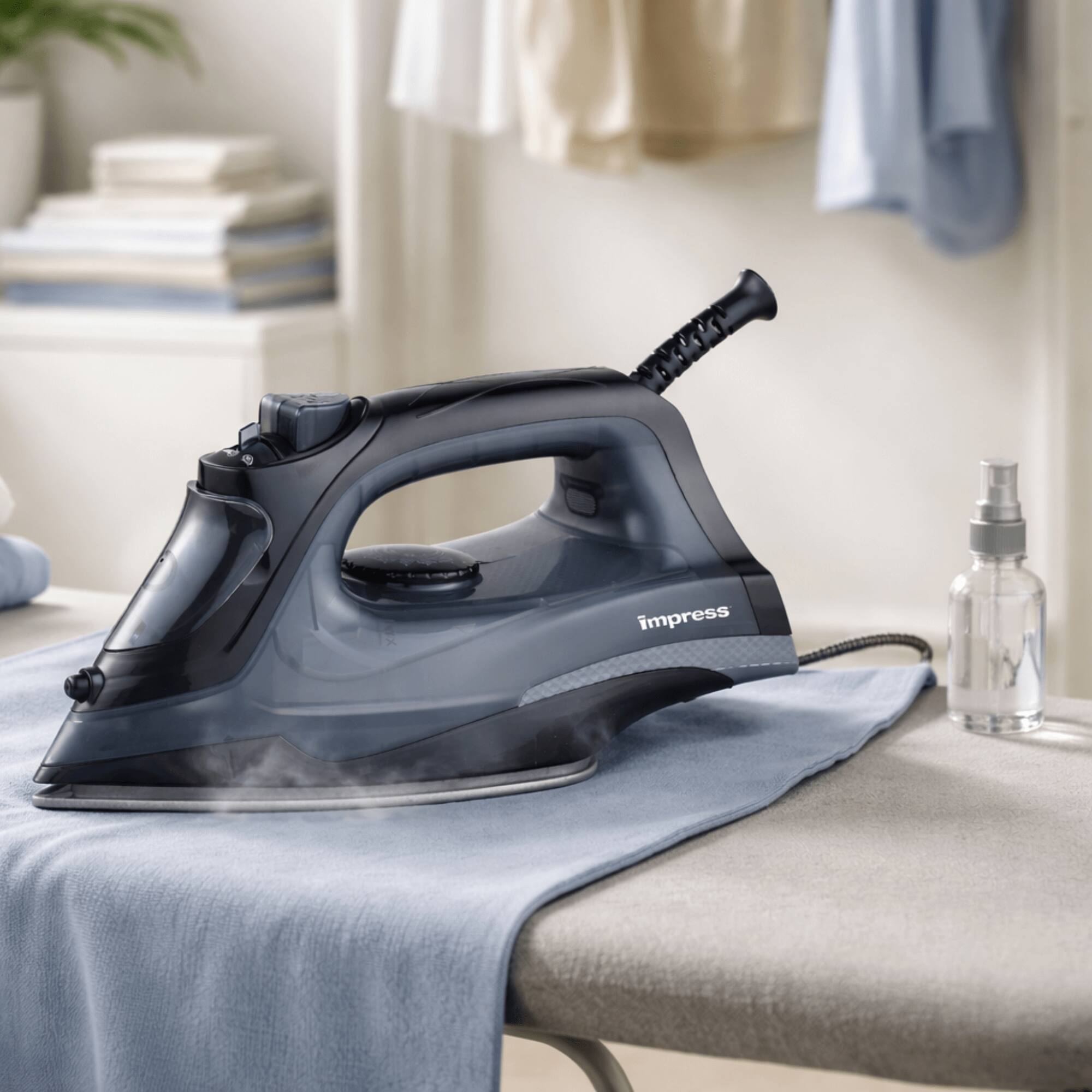 Alt View 1. Impress - Mid-Size Steam and Dry Iron with Spray/Burst.
