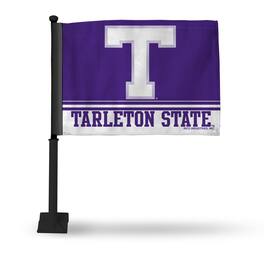 Rico Industries - Tarleton State Texans 11X14 Window Mount 2-Sided Car Flag - Multi