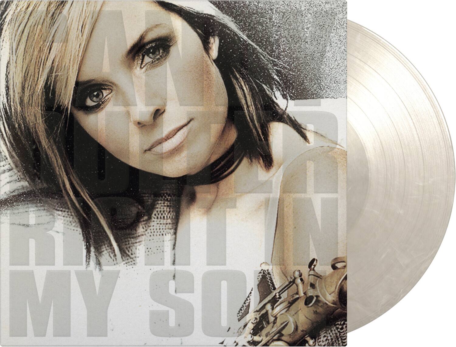 Front. Candy Dulfer - Right In My Soul - Limited 180-Gram White Marble Colored Vinyl   - VINYL LP.