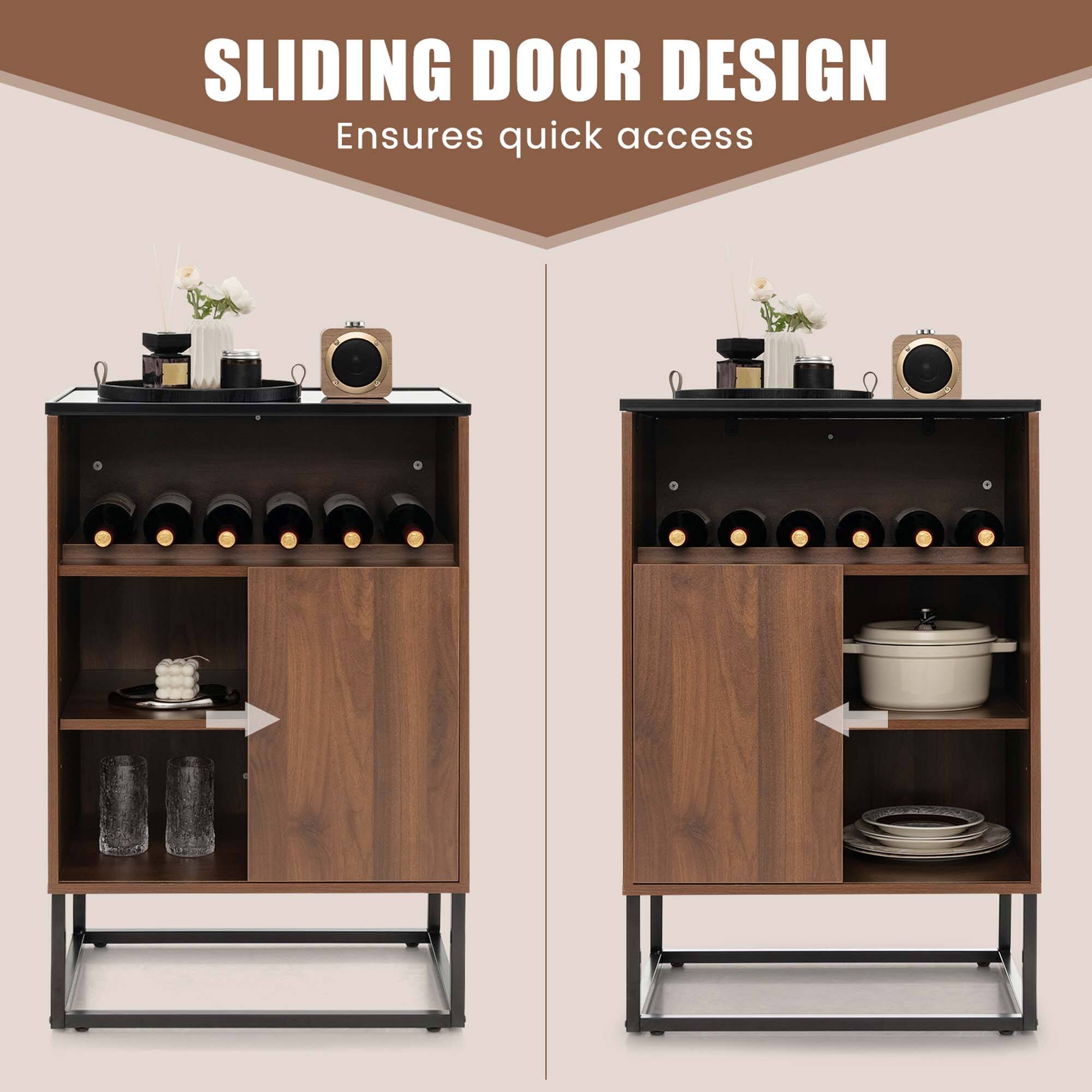 Sliding Door Design Ensures Quick Access