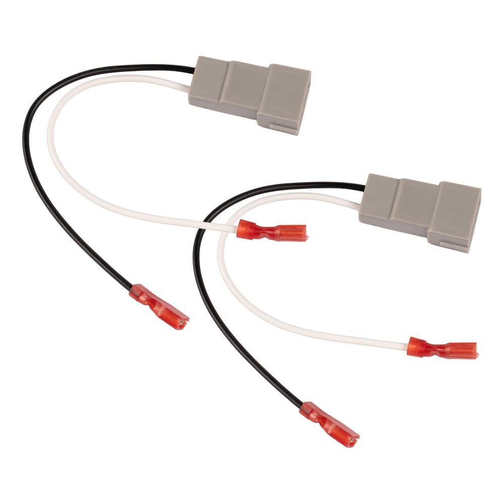 Front. NVX - NSH-5510 Speaker Harness for 1982-2003 Ford, Mercury, Plymouth - Black.