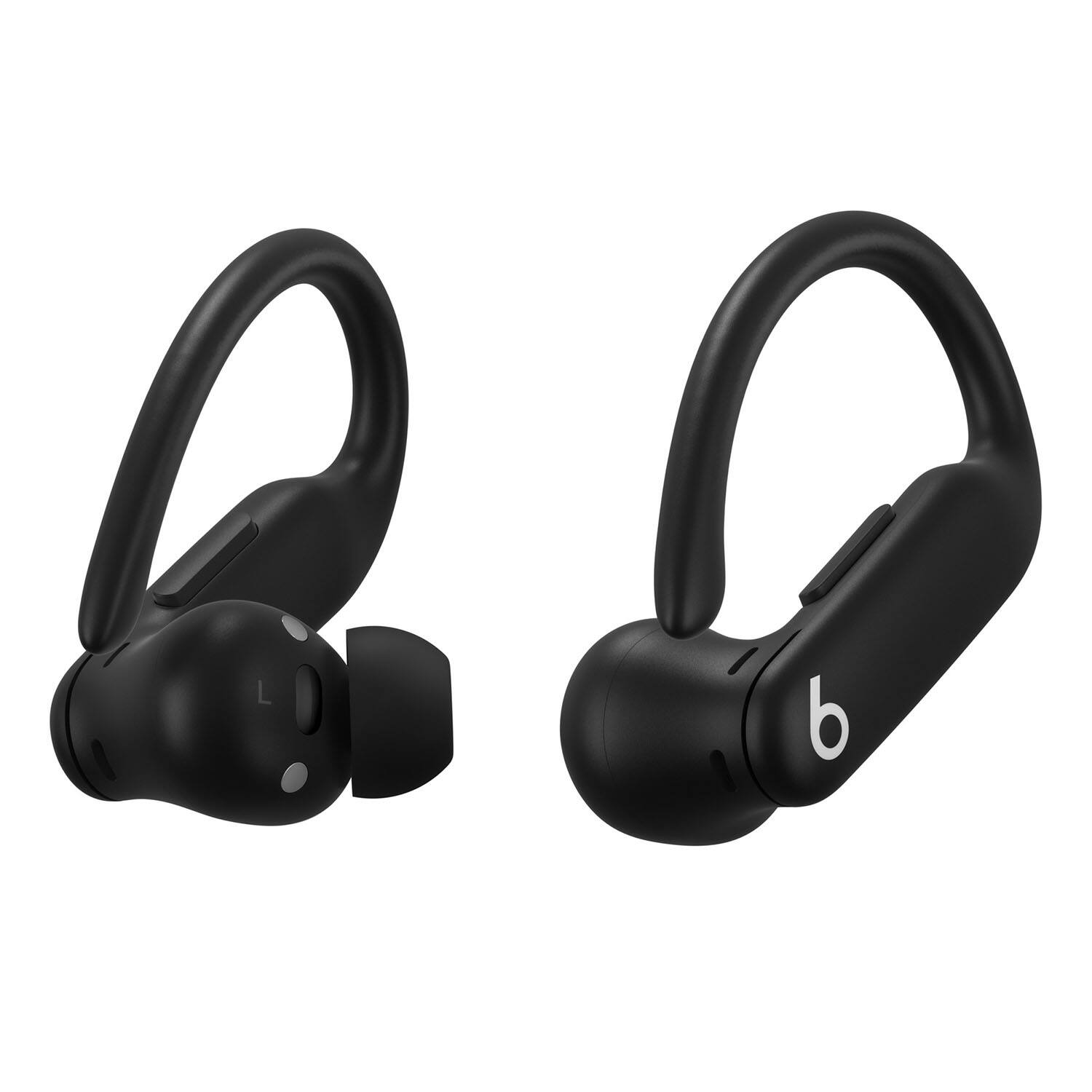 Angle. Beats - Beats - Powerbeats Pro 2 True Wireless Active Noise Canceling Earbuds + Power Adapter - Black.