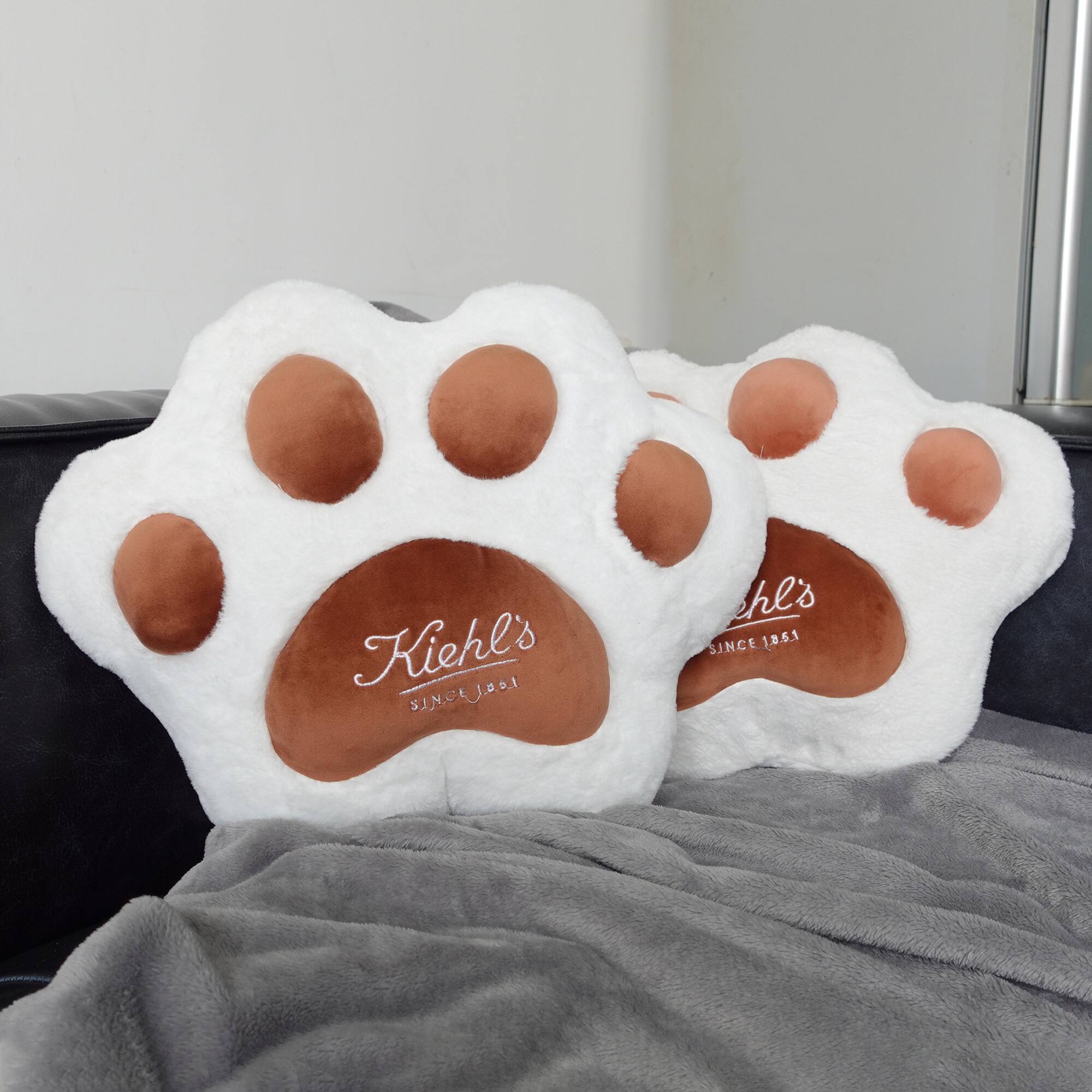 luck idea - Perfect for Multiple Settings Decorative Throw Pillow with Soft Plush Cover - Brown