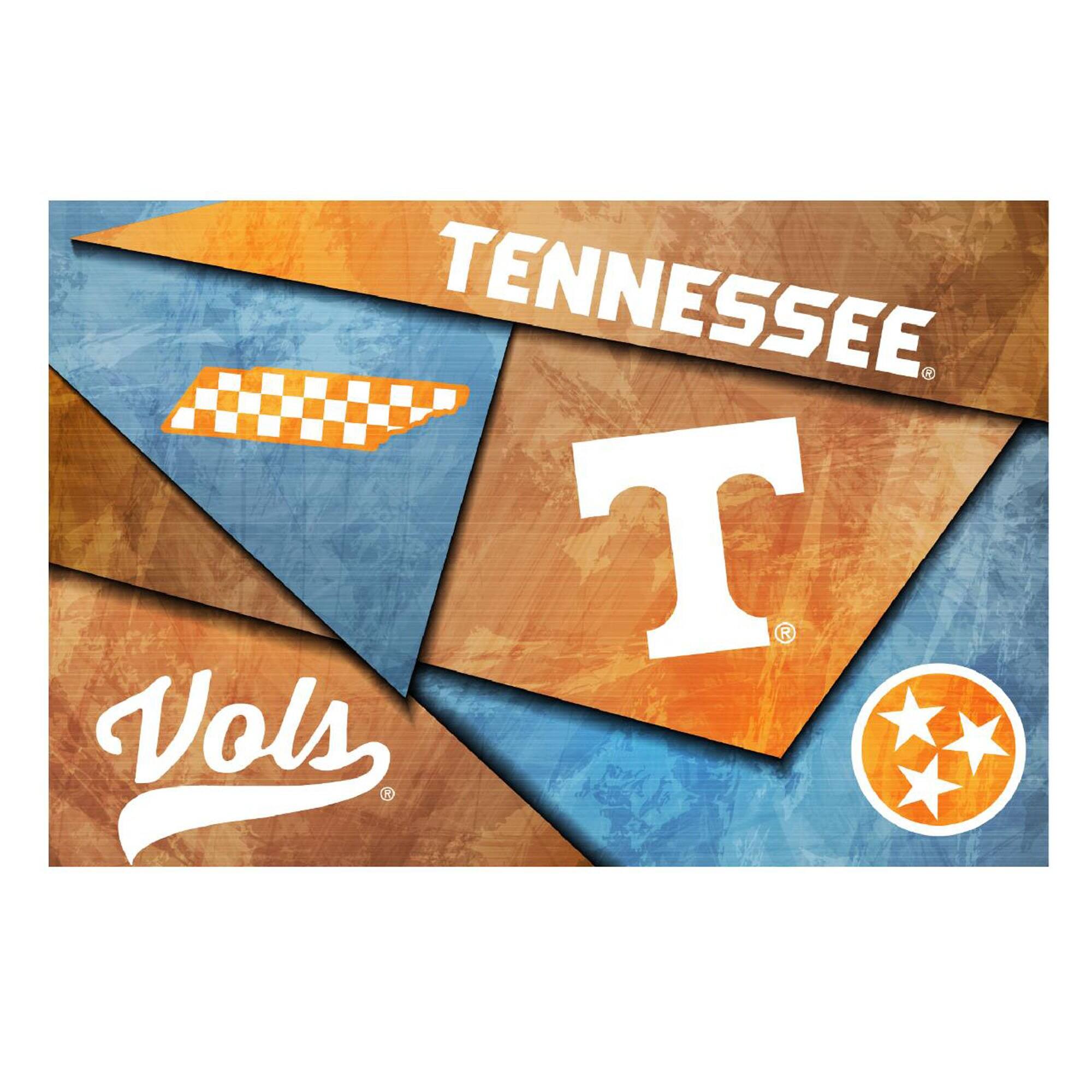 Tennessee Volunteers 16" x 24" Mosaic Poster