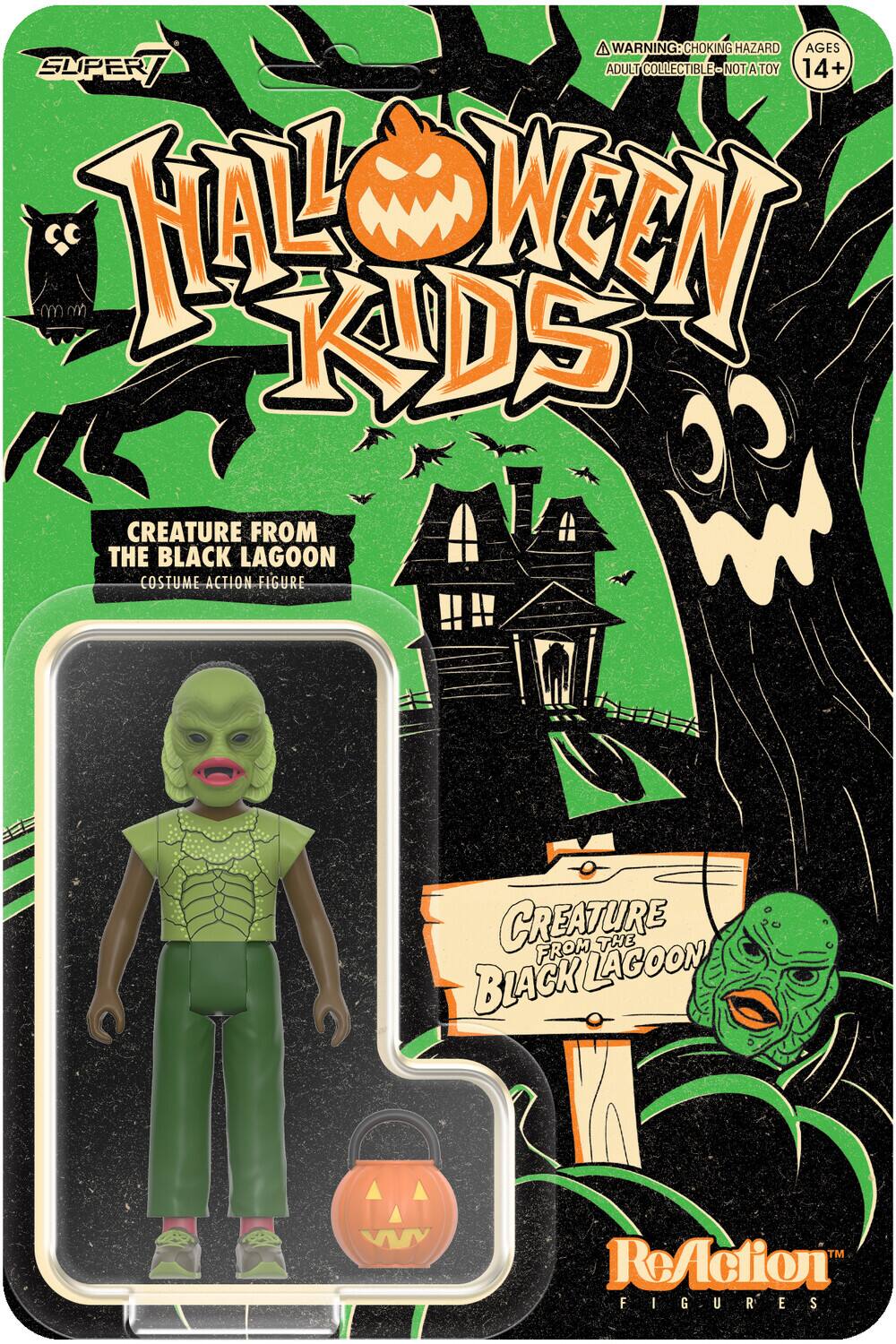 Super7 - Halloween Kids - ReAction - Creature Of The Black Lagoon (Universal Monsters) - COLLECTIBLES