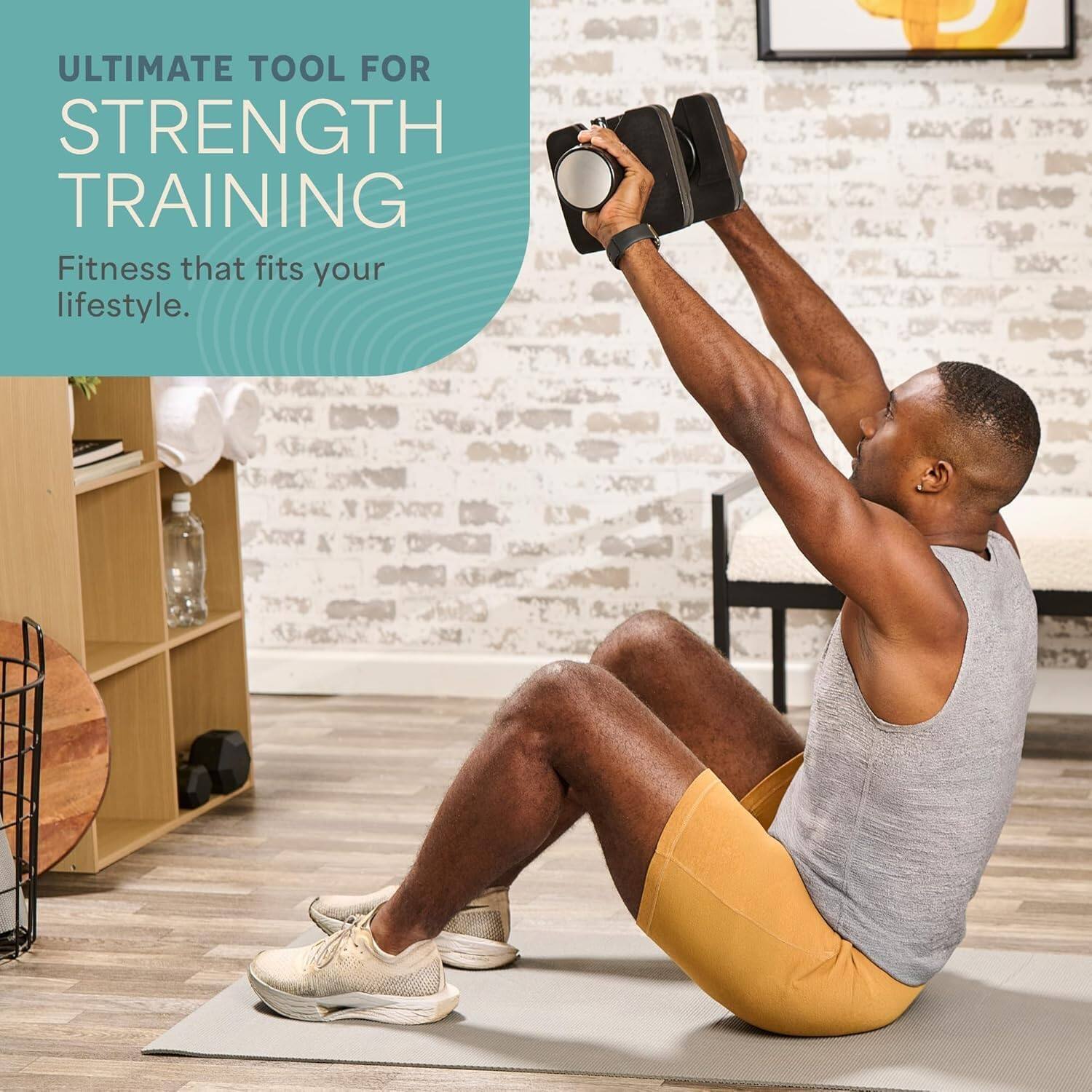 ULTIMATE TOOL FOR STRENGTH TRAINING  
Fitness that fits your lifestyle.