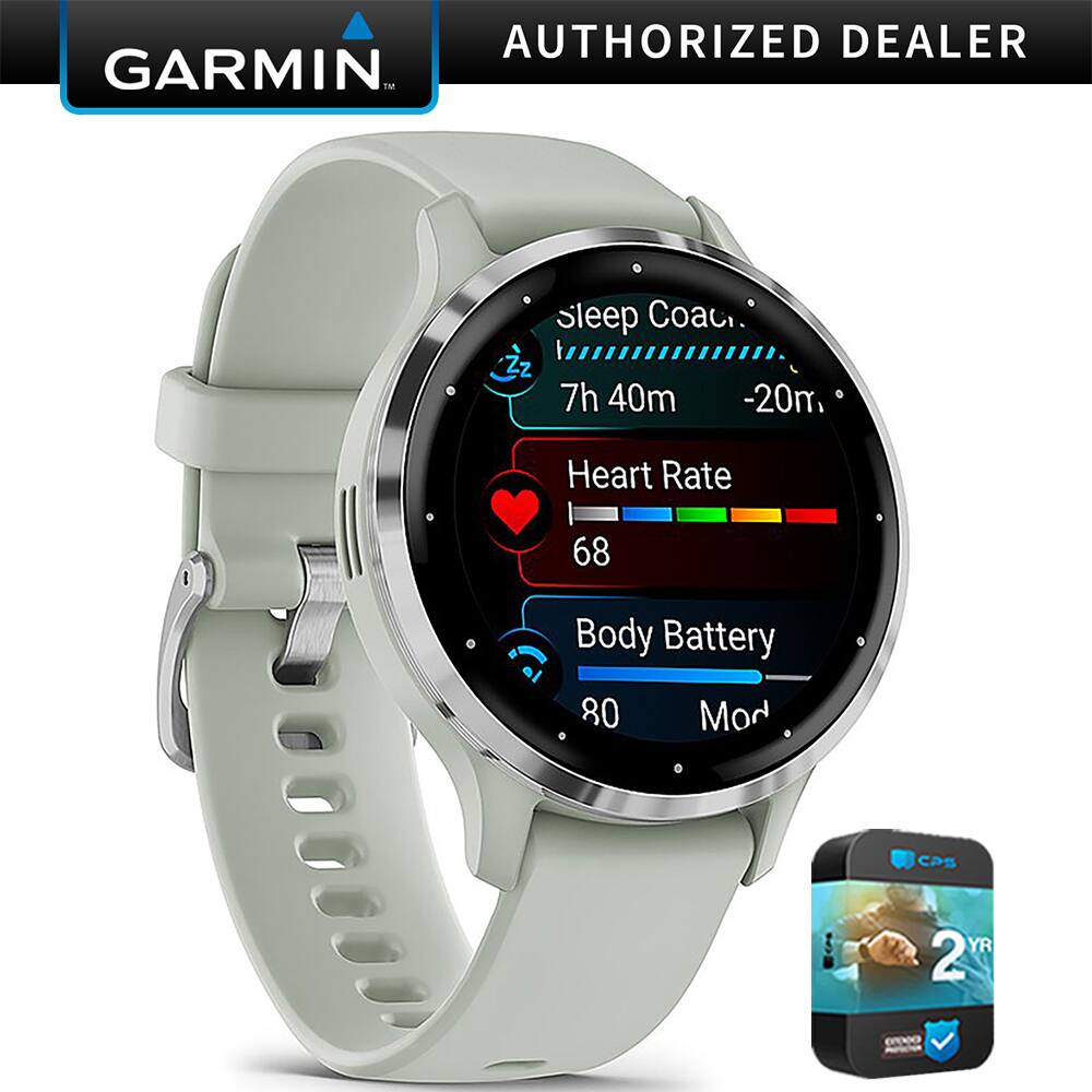 AUTHORIZED DEALER  
GARMIN  
sleep Coach  
7h 40m  
-20m  
Heart Rate 68  
Body Battery 80  
Mod  
CPS  
2 YR